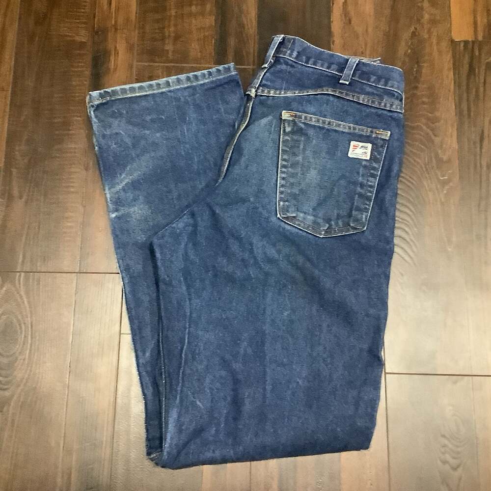 Tyndale FR MVM Rodeo Flame Resistant Denim Jeans Size 36x36 Made In USA